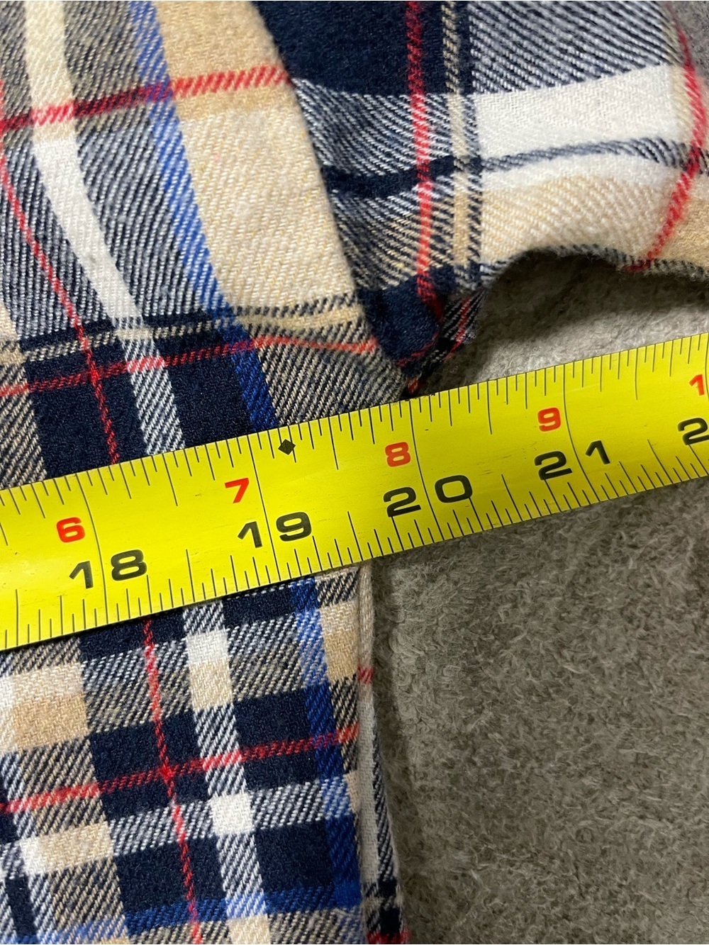 Y2K Flannel Hoodie Button-Front Crop Shirt - Picture 5 of 6